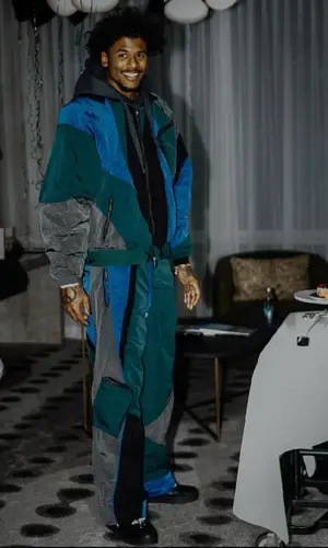 Jalen Green’s Outfit in Ader Error Jacket & Nike Sneakers (2024)