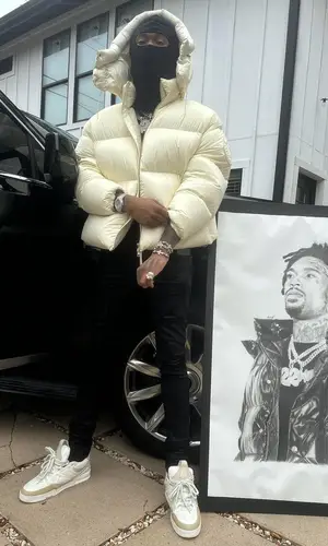 Hunxho’s Outfit in Moncler Jacket, Amiri Jeans & Roc Nation (2024)
