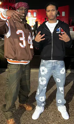 Lil Yachty wearing Supreme hoody
