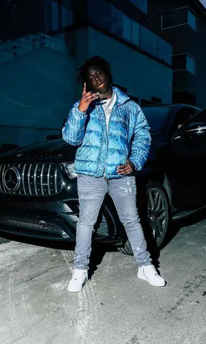Baby Drill wearing Dior jacket