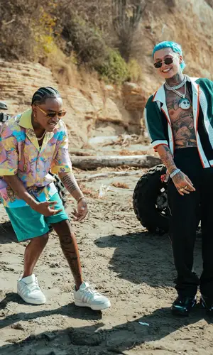 Blessd’s Outfit in Casablanca Shirt, Cartier Eyewear & Supreme Underwear (2024)