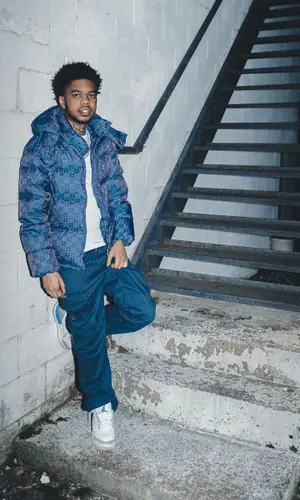 Lil Poppa’s Outfit in Nieche Jacket & Jordan Sneakers (2024)