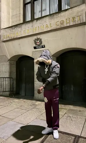 Unknown T’s Outfit in Canada Goose Jacket, Palm Angels Pants & Moncler (2024)