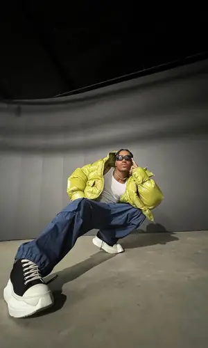 Josh Levi wearing Entire Studios jacket