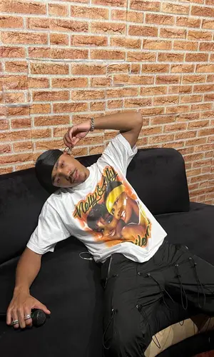 Josh Levi wearing 99percentis pants