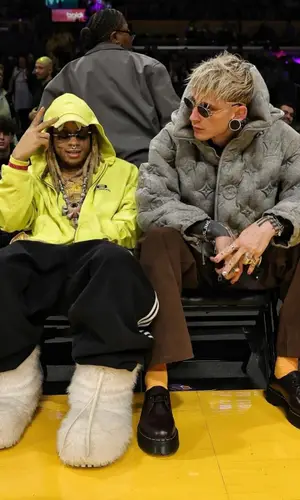 Trippie Redd’s Outfit in Balenciaga Hoodie & Adidas Pants (2024)