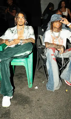 Swae Lee wearing Lanvin hat