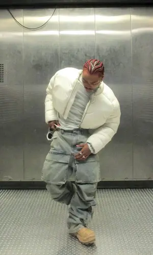 Josh Levi wearing Entire Studios jacket