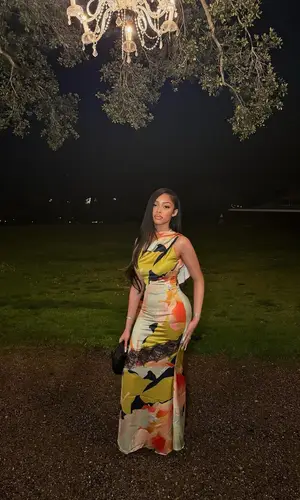 Jodie Woods’ Outfit in Bottega Veneta Bag & SonAmie (2024)