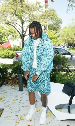 Lil Perfect’s Outfit in Louis Vuitton Jacket & Nike Sneakers (2024)