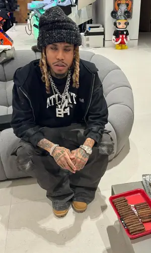 Lil Gnar’s Outfit in Balenciaga Hoodie, Rick Owens Pants & Timberland Boots (2024)