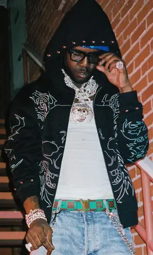 Chief Keef wearing Revenge hoody