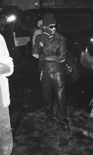 Metro Boomin’s Outfit in Chrome Hearts Jacket & Nike Sneakers (2024)