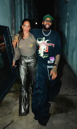 Odell Beckham Jr’s Outfit in RRR-123 T-Shirt, Rick Owens Pants & Chrome Hearts Eyewear (2024)