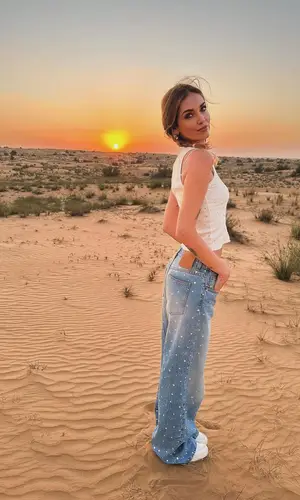 Chiara Ferragni’s Outfit in Giuseppe Di Morabito Top & Louis Vuitton Sneakers (2024)