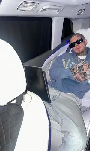 Millyz’s Outfit in Union Los Angeles Sneakers, Balenciaga Eyewear & Jordan (2024)