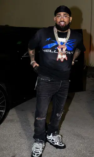 Bryant Mayers’ Outfit in Hellstar T-Shirt, Louis Vuitton Sneakers & Cartier Eyewear (2024)