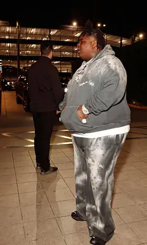 BigXthaPlug wearing RRR-123 pants