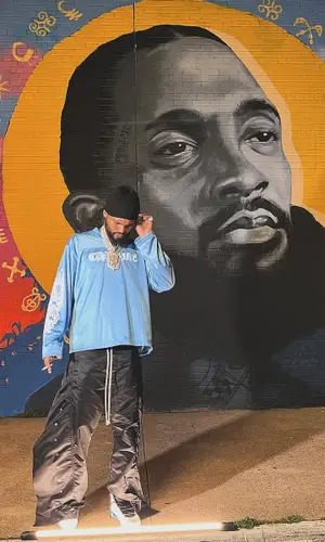 Dave East’s Outfit in Chrome Hearts Jersey, Rick Owens Pants & Jordan Sneakers (2024)