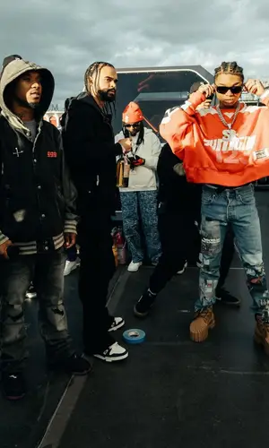 Slim Jxmmi wearing Ksubi pants