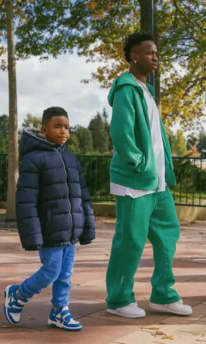 Vinicius Jr wearing Nike hoody