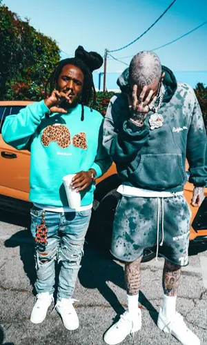 Millyz’s Outfit in RRR-123 Hoodie & Nike Sneakers (2024)