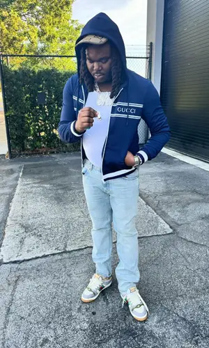 Lucki’s Outfit in Gucci Cap (2024)