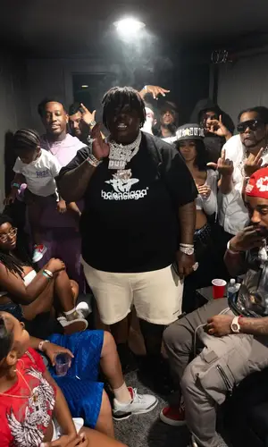BigXthaPlug wearing Balenciaga sneakers