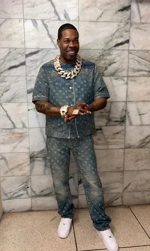 Busta Rhymes’ Outfit in Amiri Shirt & Nike Sneakers (2024)