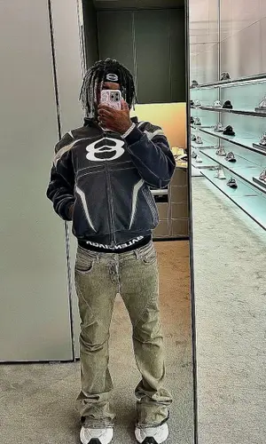 Ken Carson wearing Balenciaga sneakers