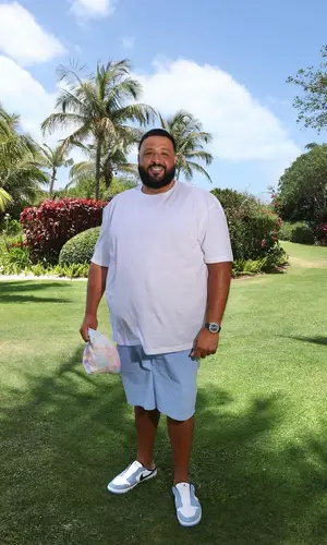 DJ Khaled wearing Ralph Lauren hat