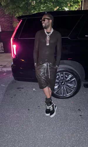 Meek Mill’s Outfit in Rick Owens Top (2024)