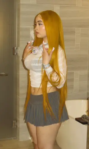 Ice Spice wearing Balenciaga sandal