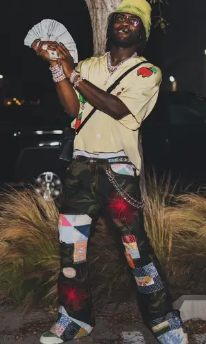 Chief Keef wearing Cout De La Liberte pants