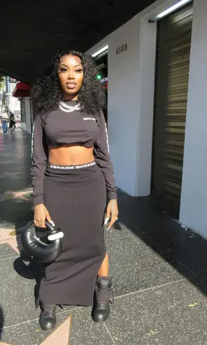 Asian Doll wearing Rick Owens sneakers