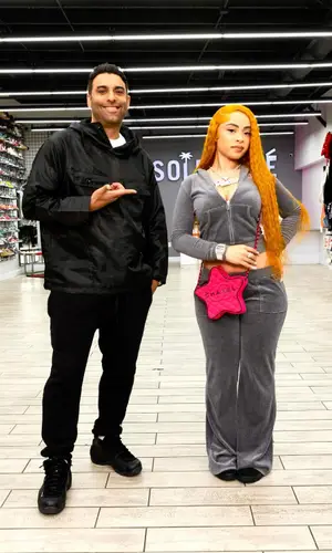 Ice Spice wearing Jordan sneakers