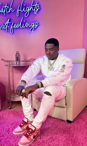 Bankroll Freddie wearing Chrome Hearts sweatshirt