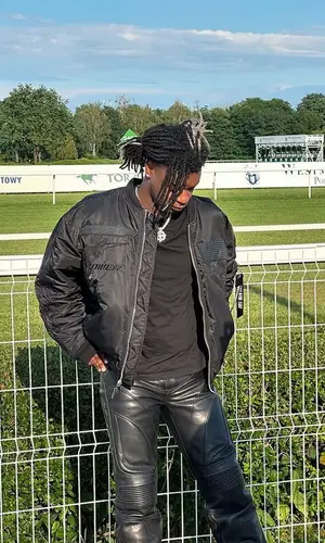 Ken Carson wearing Vetements jacket