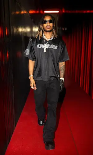 DDG wearing Balenciaga boots