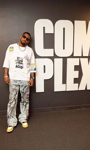 Fabolous wearing Who Decides War jeans