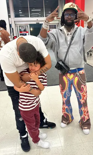 Chief Keef wearing Cout De La Liberte pants