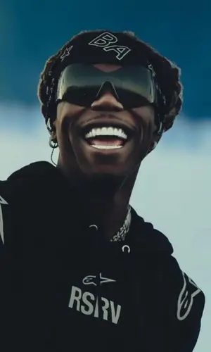 Destroy Lonely wearing Balenciaga eyewear
