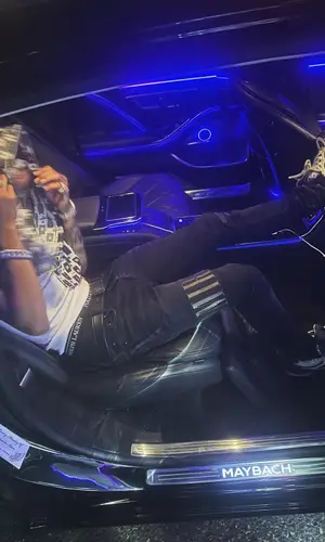 SugarHill Ddot’s Outfit in Louis Vuitton Sneakers, Amiri Belt & Polo Ralph Lauren Underwear (2024)
