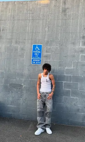 Iann Dior’s Outfit in Chrome Hearts Top, Our Legacy Jeans & Nike Sneakers (2024)