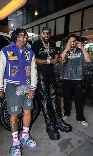 03 Greedo’s Outfit in Louis Vuitton Jacket, Ambush Sneakers & Nike Socks (2024)