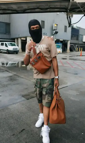 Lil Baby wearing Chrome Hearts other