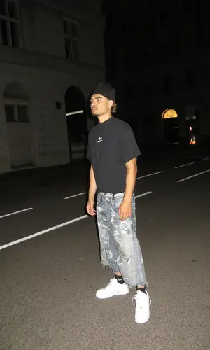 Riot wearing Nike sock