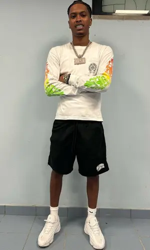 Nemzzz wearing Billionaire Boys Club shorts