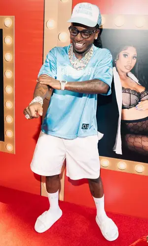 Jacquees’ Outfit in Chrome Hearts Jersey & Louis Vuitton Cap (2024)