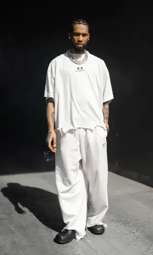 Key Glock wearing Bottega Veneta sandal